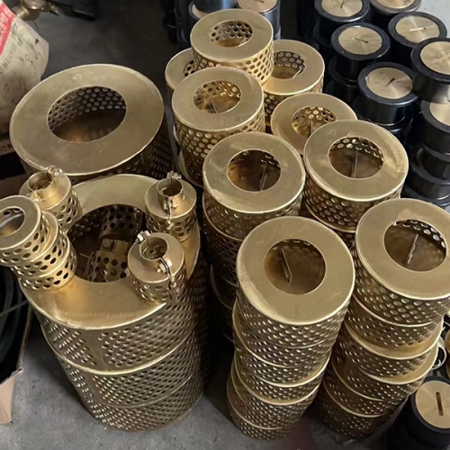 黄铜吸入滤网